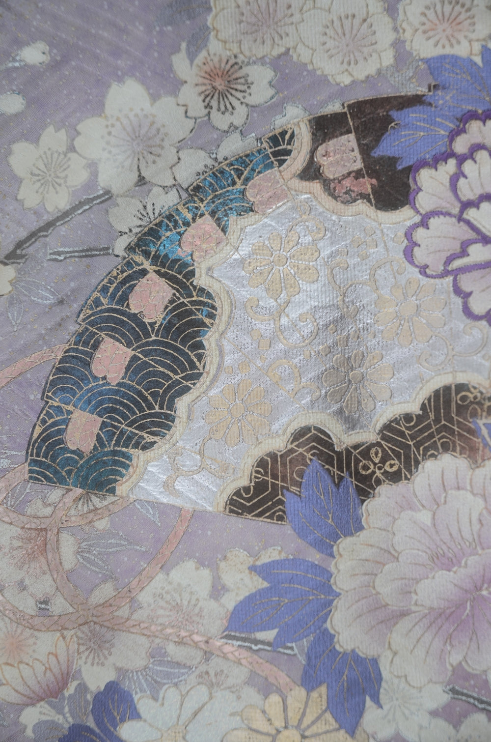 Long-sleeved kimono 6 items set / Furisode / FK#2-355