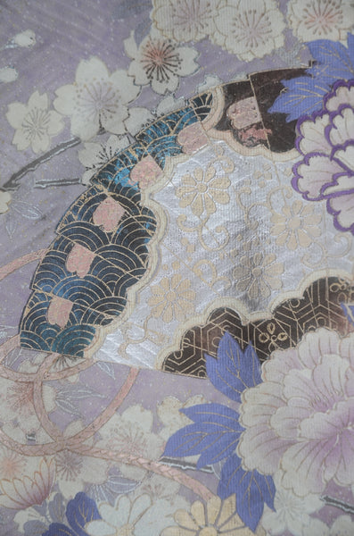 Long-sleeved kimono 6 items set / Furisode / FK#2-355