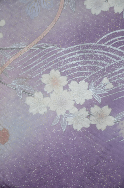 Long-sleeved kimono 6 items set / Furisode / FK#2-355