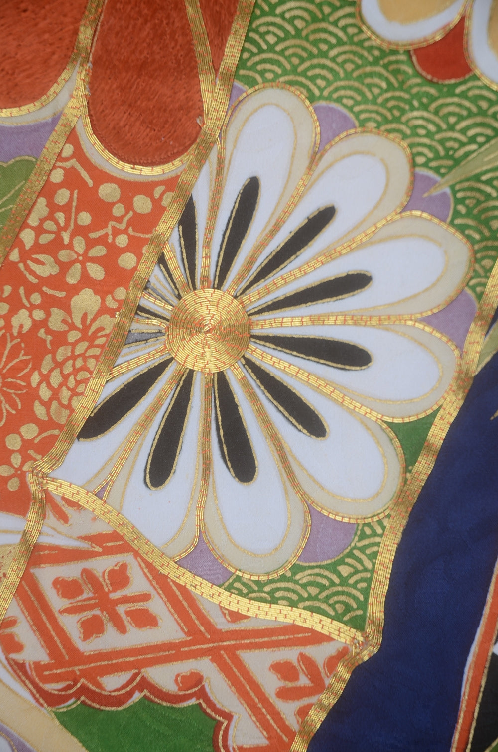 Long-sleeved kimono 6 items set / Furisode / FK#2-356