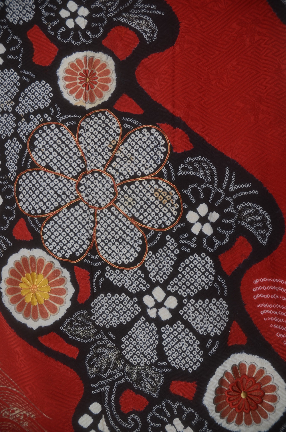 Long-sleeved kimono / Furisode / FK#2-357
