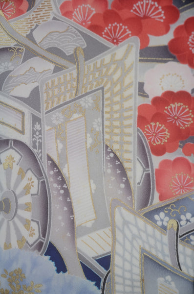 Long-sleeved kimono / Furisode / FK#2-361