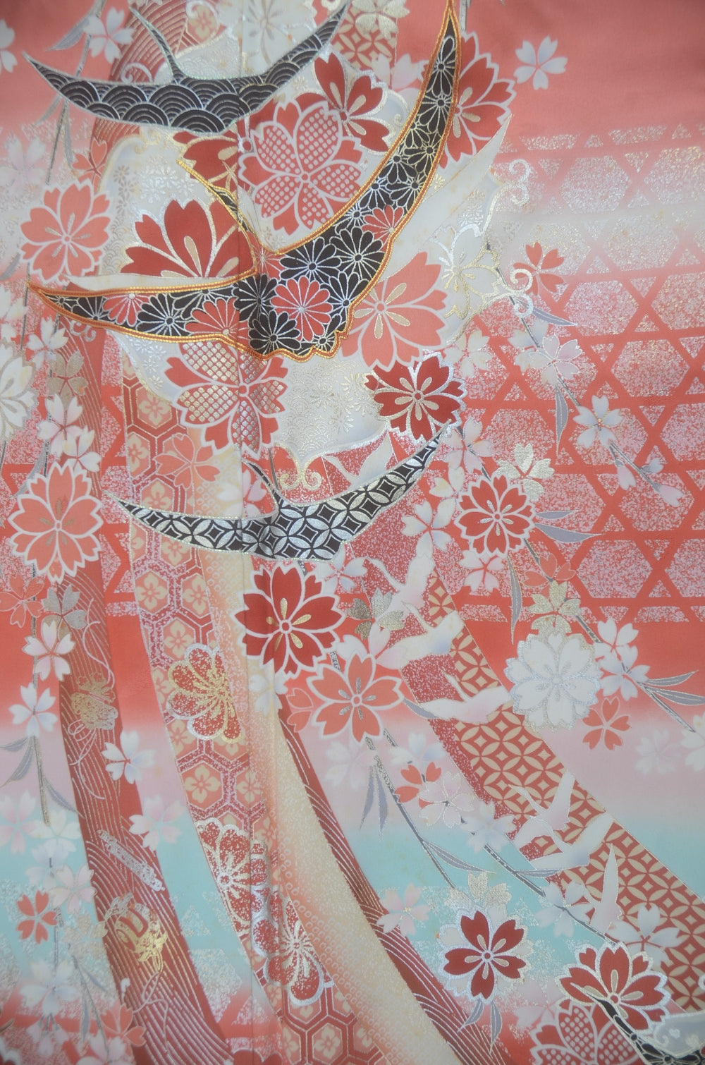 Long-sleeved kimono / Furisode / FK#2-362