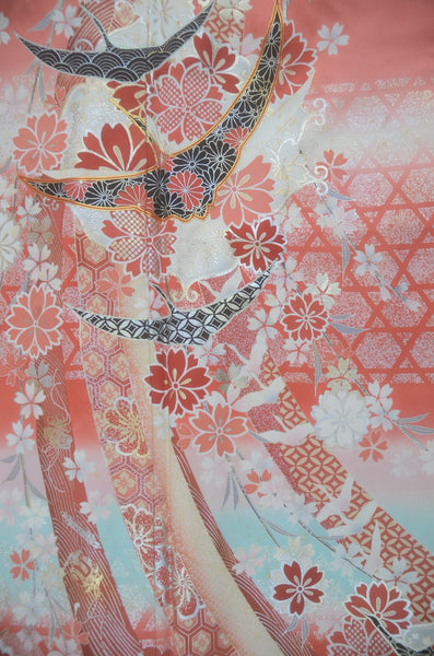 Long-sleeved kimono / Furisode / FK#2-362