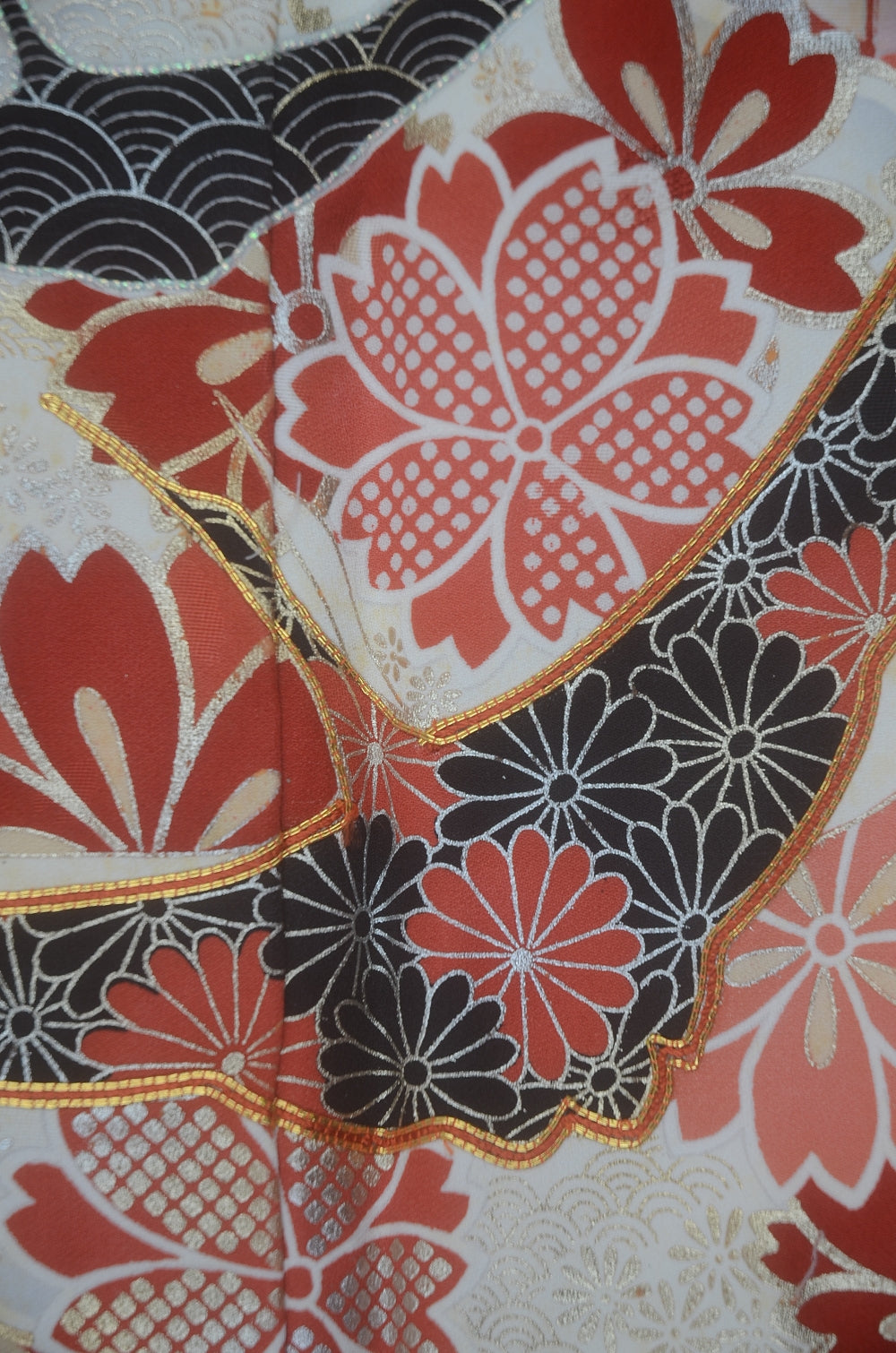 Long-sleeved kimono / Furisode / FK#2-362