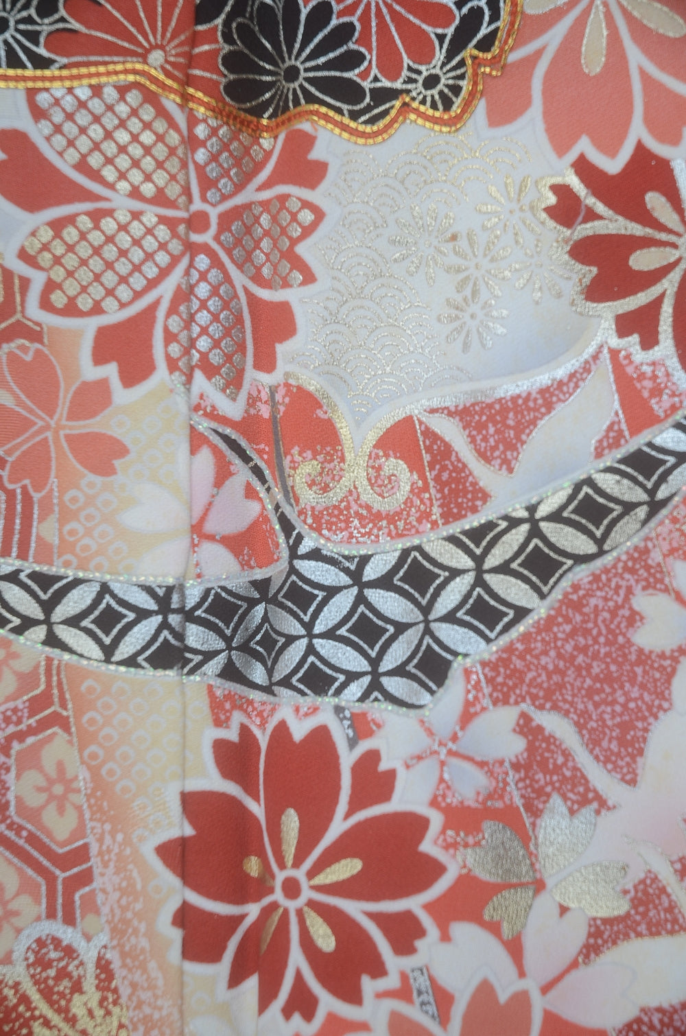Long-sleeved kimono / Furisode / FK#2-362