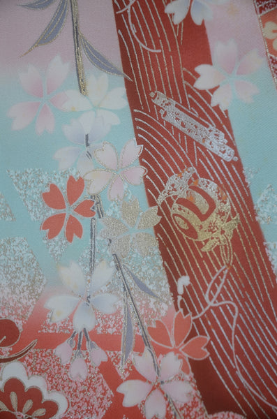 Long-sleeved kimono / Furisode / FK#2-362