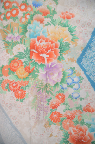 Long-sleeved kimono / Furisode / FK#2-366