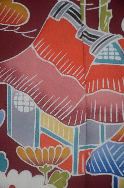Long-sleeved kimono / Furisode / FK#2-372