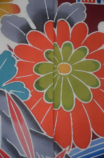 Long-sleeved kimono / Furisode / FK#2-372