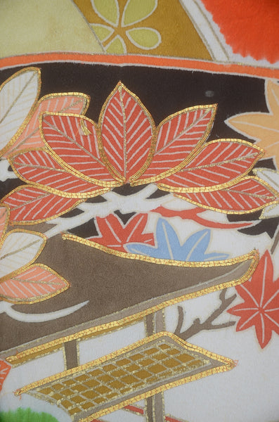 Long-sleeved kimono / Furisode / FK#2-373