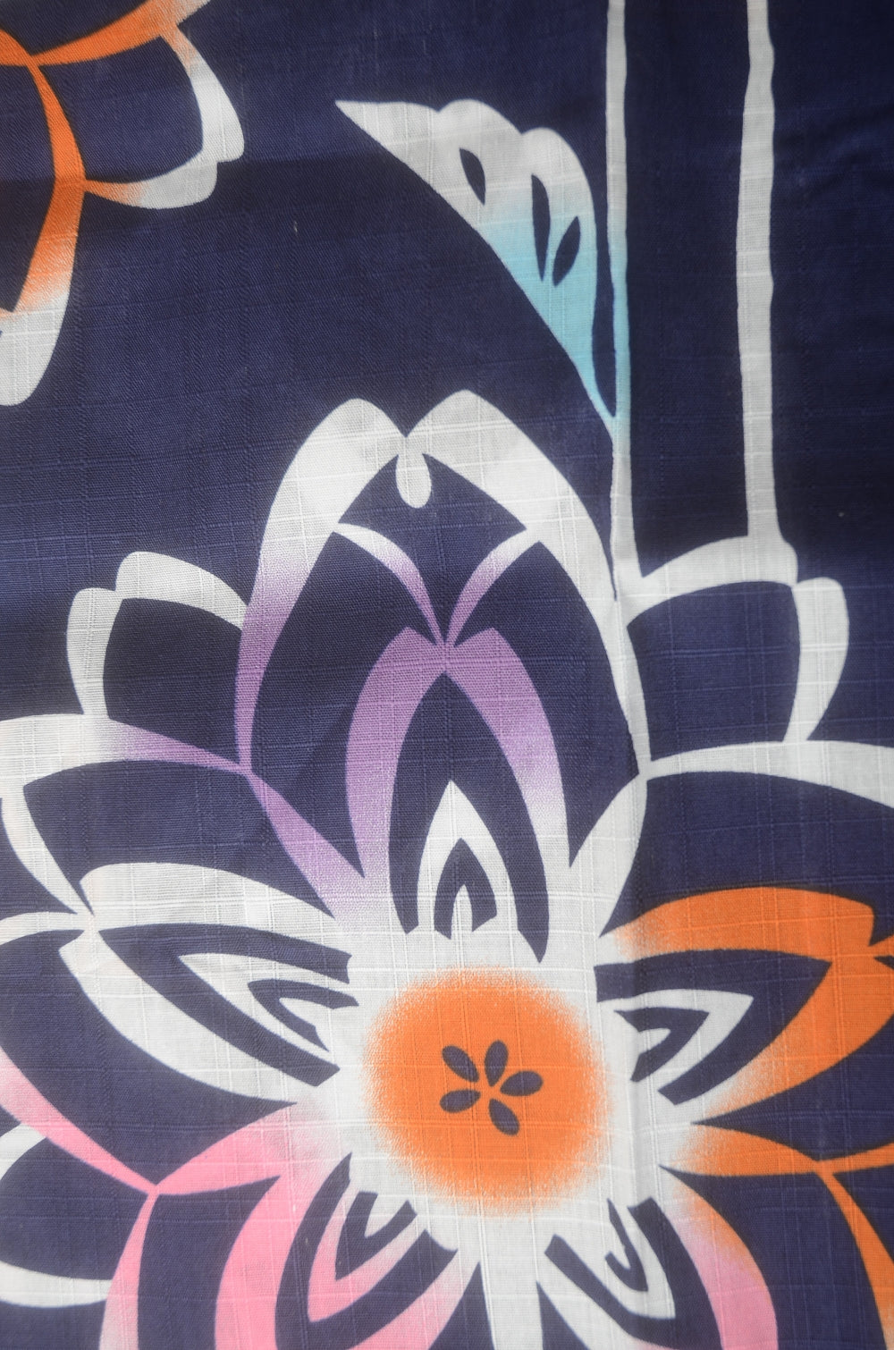 Yukata for indoor use / Yaezakura :EM002-Indigo