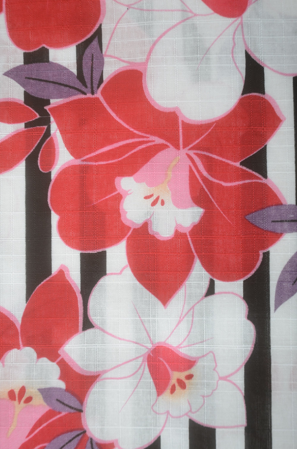 Yukata for indoor use / Flower :EM005-Stripe