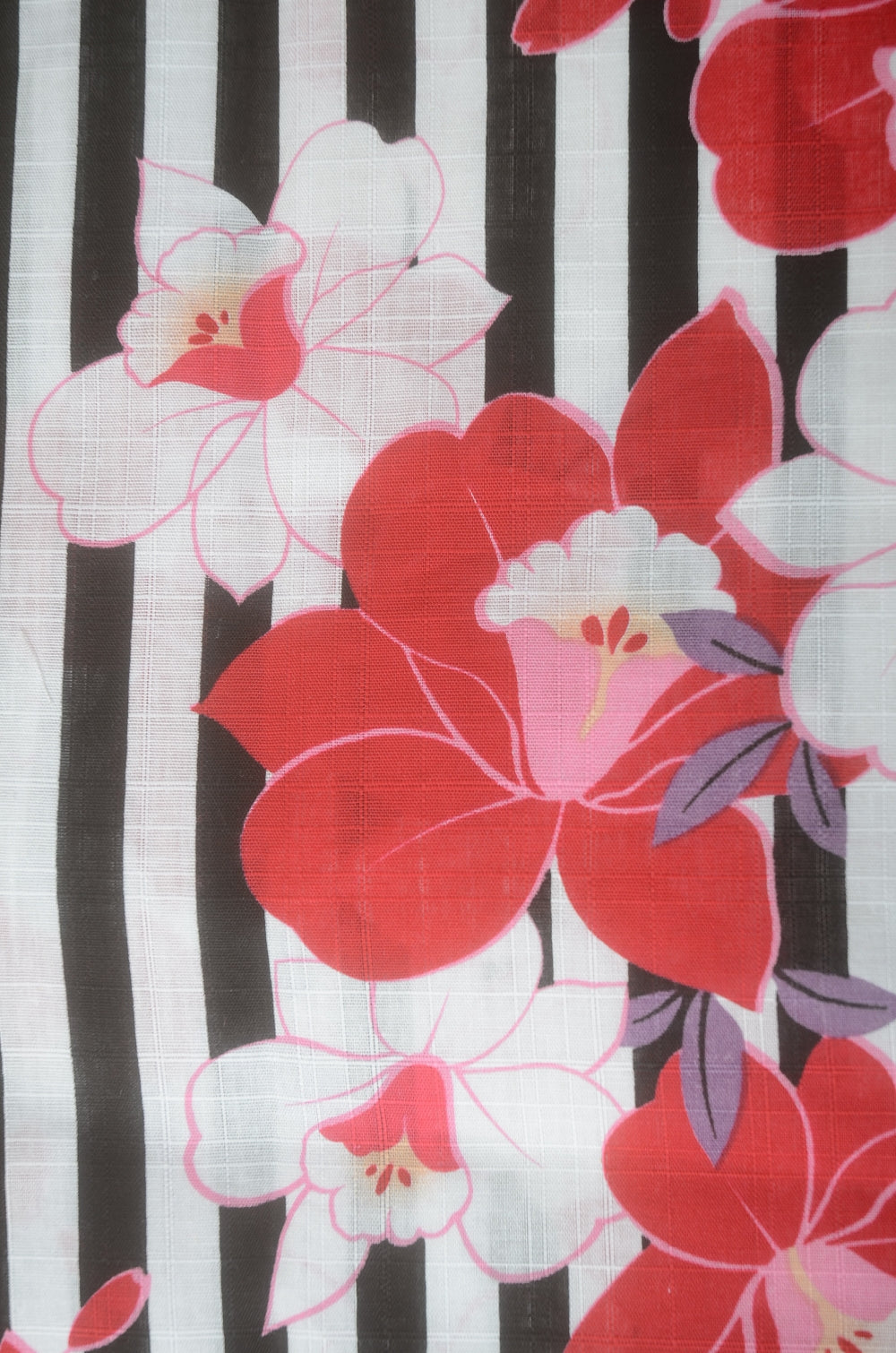 Yukata for indoor use / Flower :EM005-Stripe