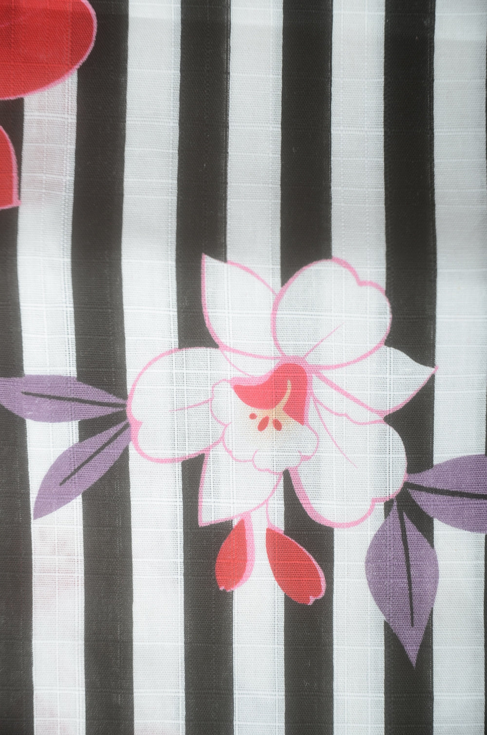 Yukata for indoor use / Flower :EM005-Stripe