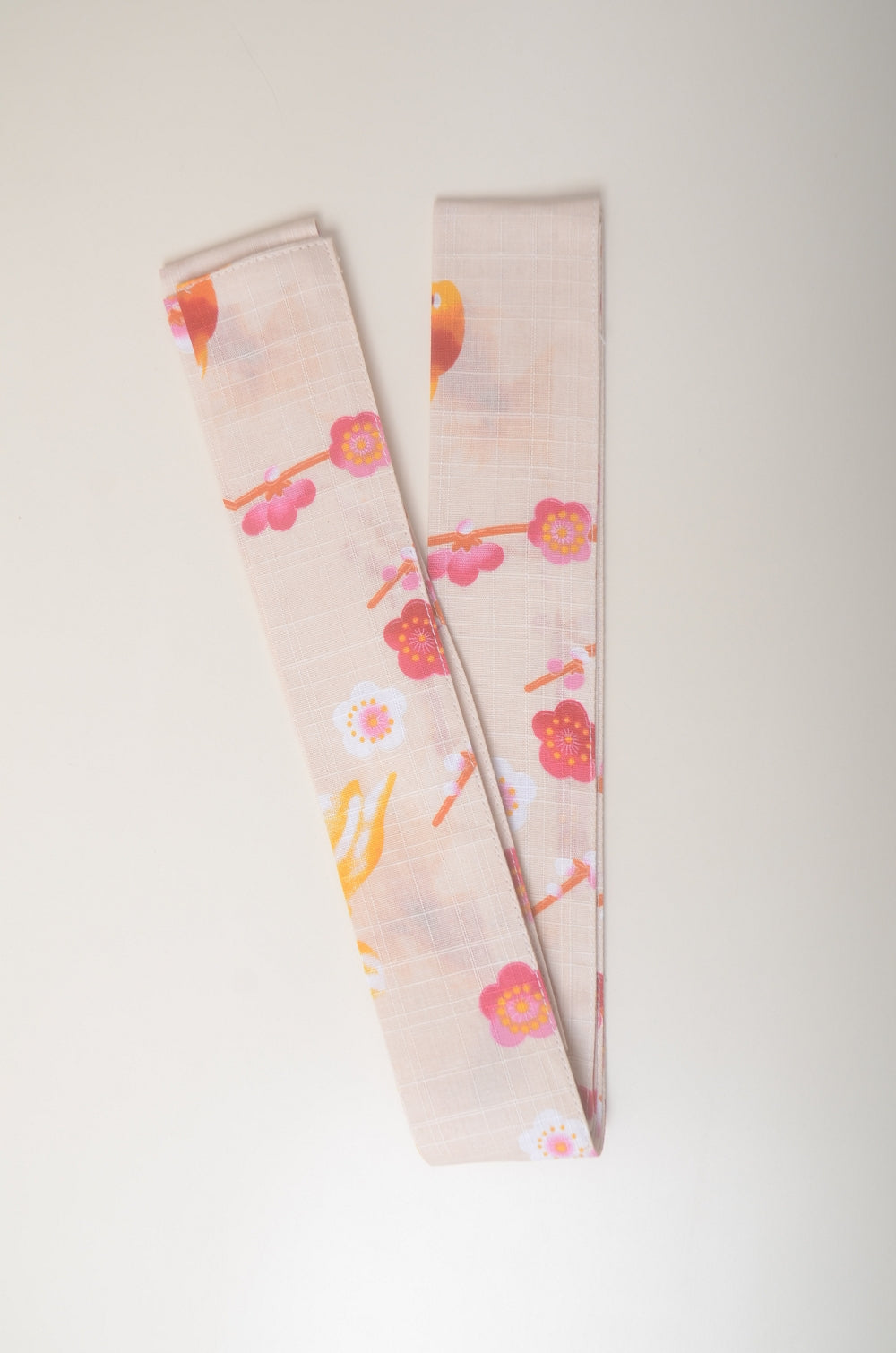 Yukata for indoor use / Gold fish :EM008-Ivory