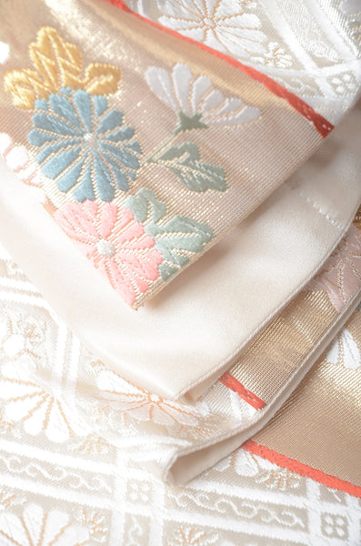 Long-sleeved kimono 6 items set / Furisode / FK#1-895