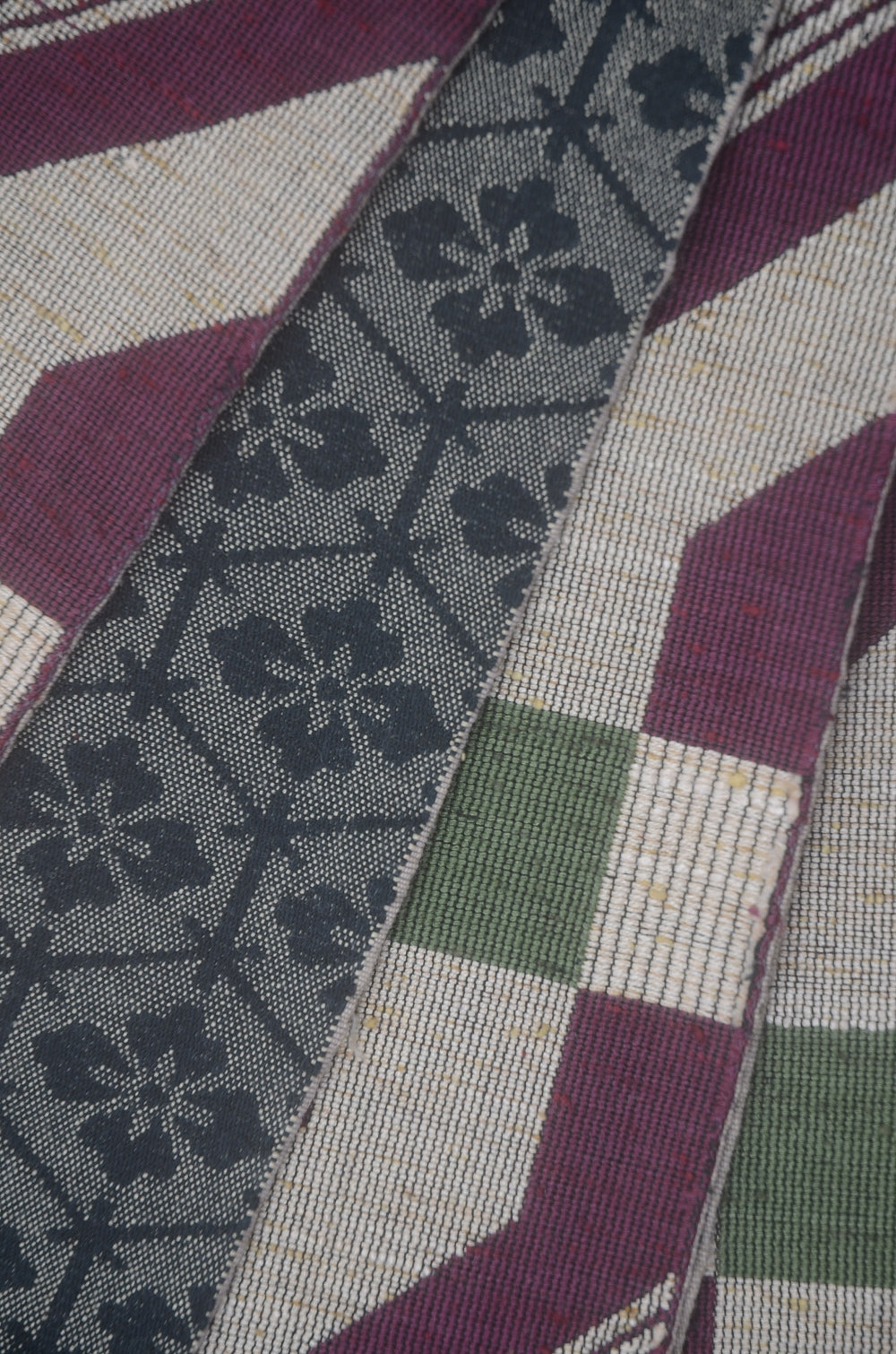 Woven & Dyed obi belt / HB #1-148