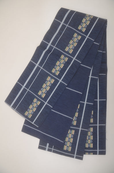 Woven & Dyed obi belt / HB #1-154