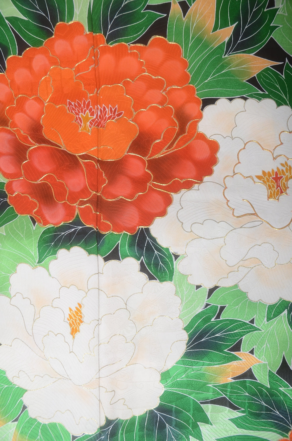 Long-sleeved kimono 6 items set / Furisode / FK#1-905