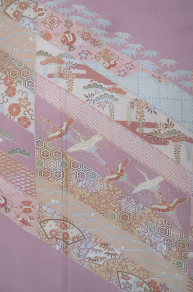 Japanese kimono 6 items set / TK #2-475