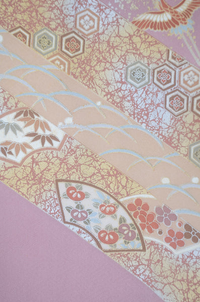 Japanese kimono 6 items set / TK #2-475