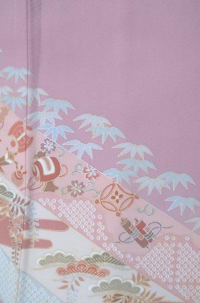 Japanese kimono 6 items set / TK #2-475