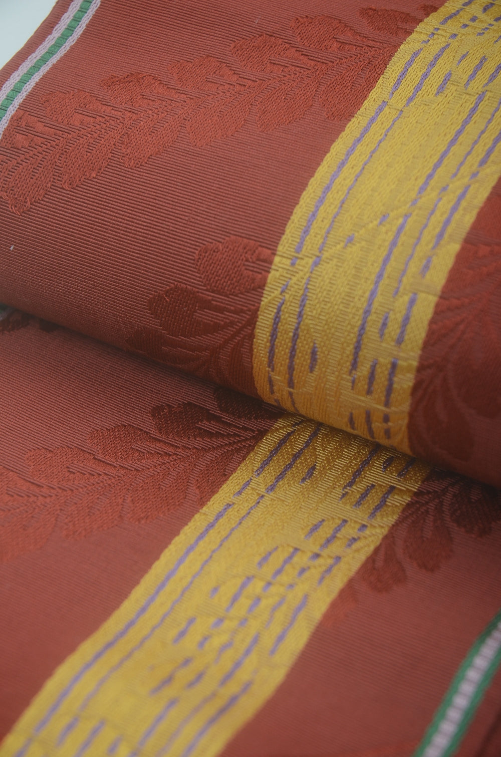 Woven & Dyed obi belt / HB #1-098