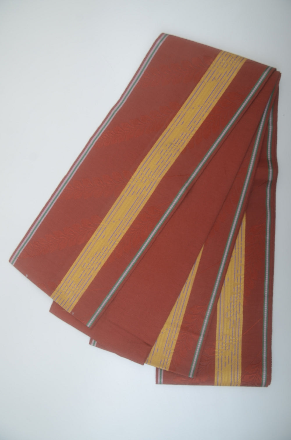 Woven & Dyed obi belt / HB #1-098