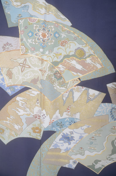 Japanese kimono 6 items set / TK #2-483