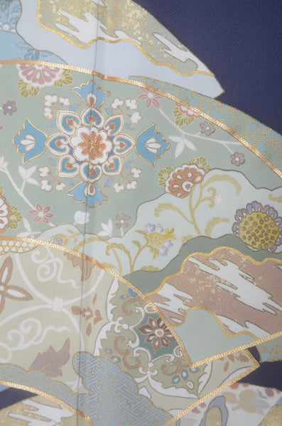 Japanese kimono 6 items set / TK #2-483