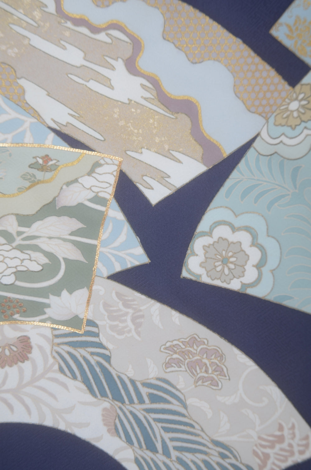 Japanese kimono 6 items set / TK #2-483