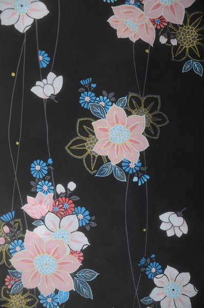 Japanese yukata kimono / H #532