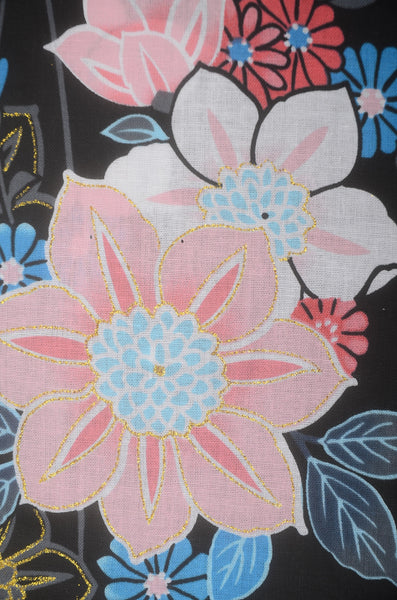 Japanese yukata kimono / H #532