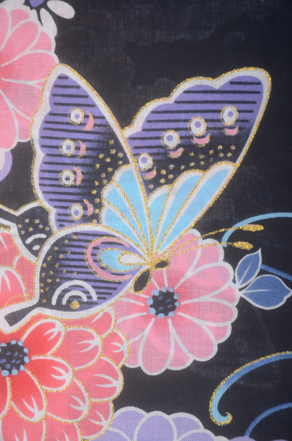 Japanese yukata kimono / H #533