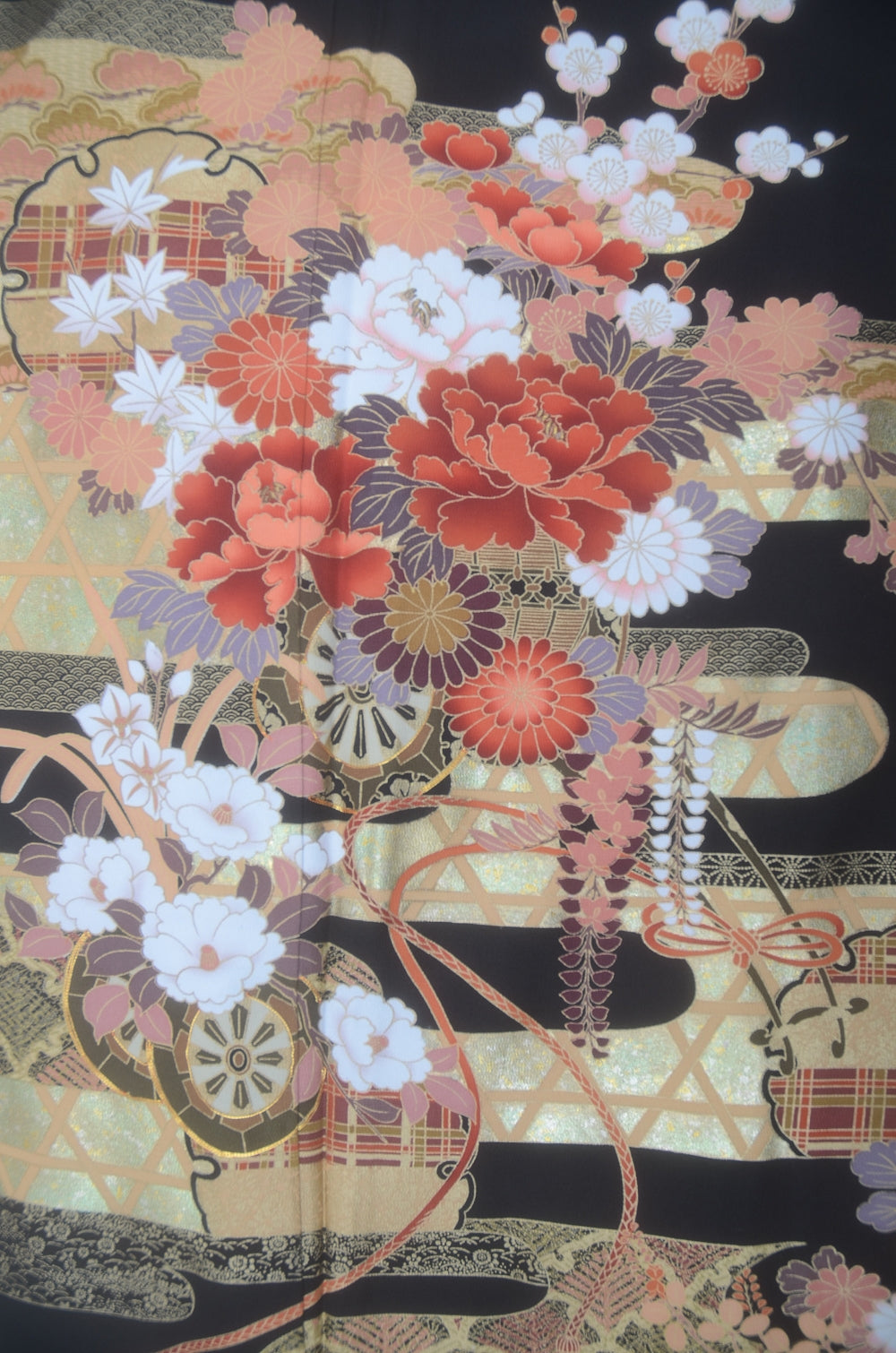 Japanese kimono 6 items set / BK#907