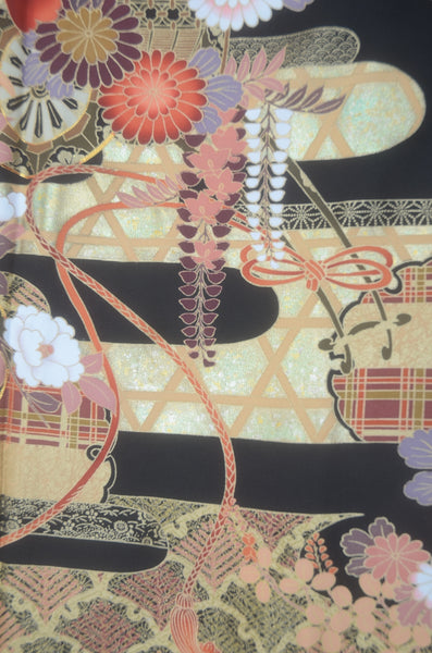 Japanese kimono 6 items set / BK#907