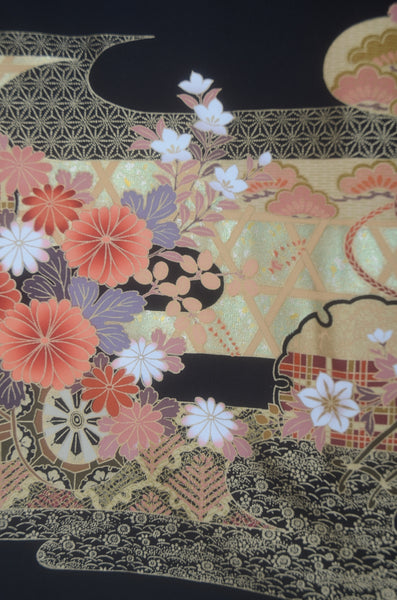 Japanese kimono 6 items set / BK#907