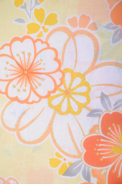 Japanese yukata kimono / H #541