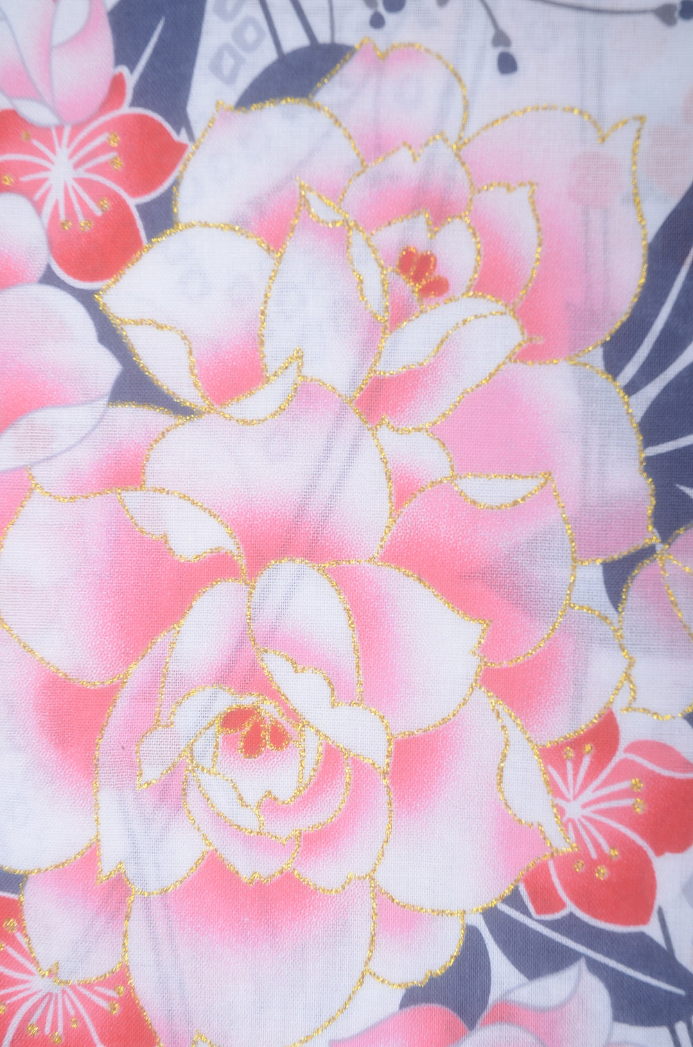 Japanese yukata kimono / H #543