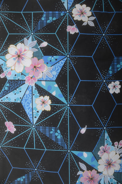 Japanese yukata kimono / H #545