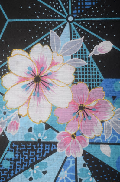 Japanese yukata kimono / H #545