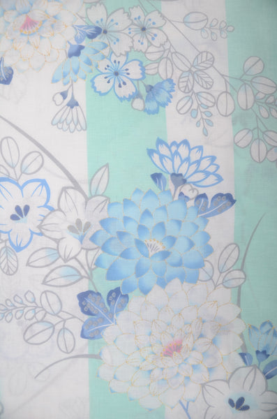 Japanese yukata kimono / H #550