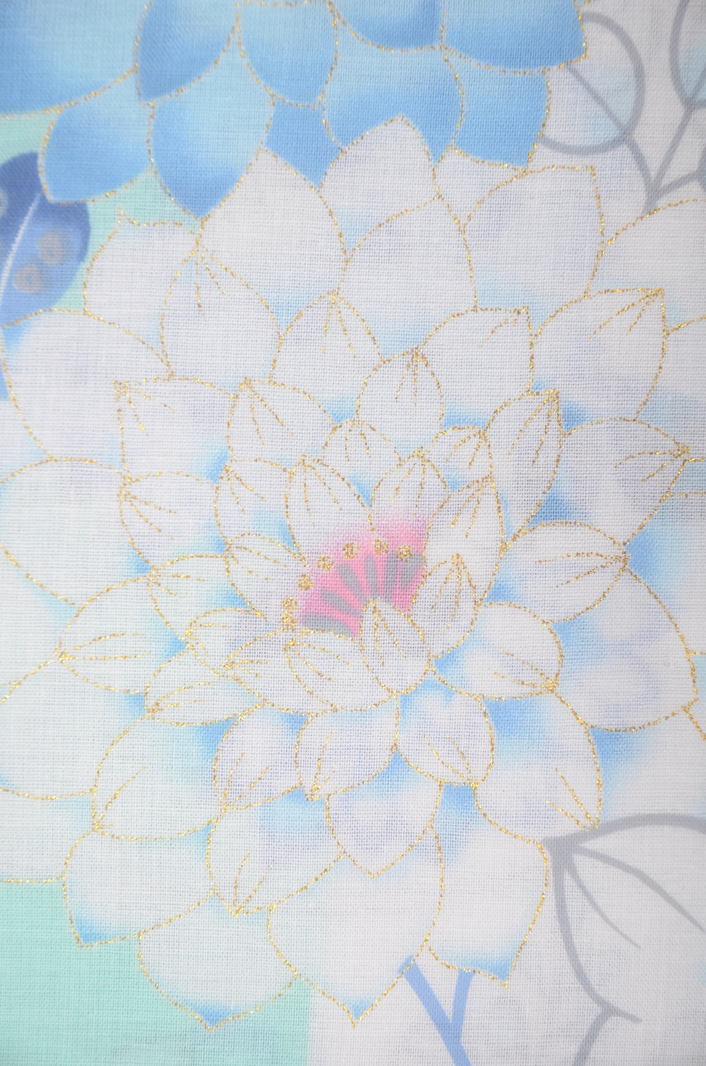 Japanese yukata kimono / H #550