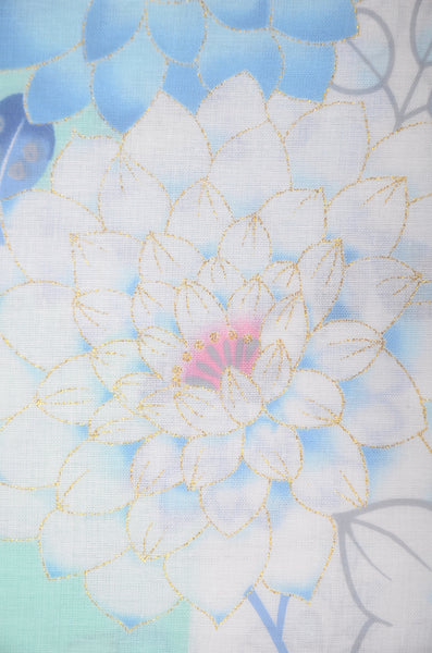 Japanese yukata kimono / H #550