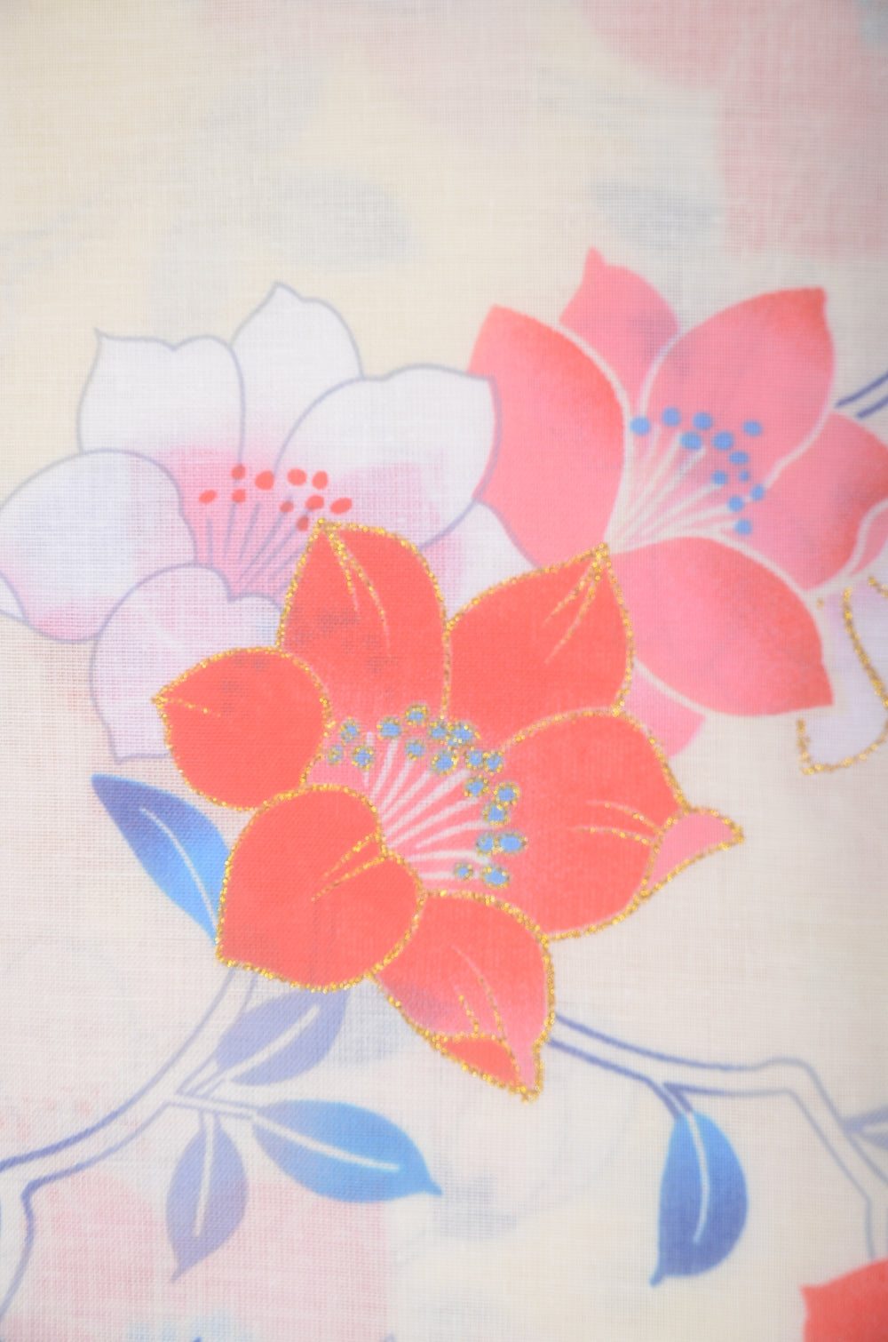 Japanese yukata kimono / H #553