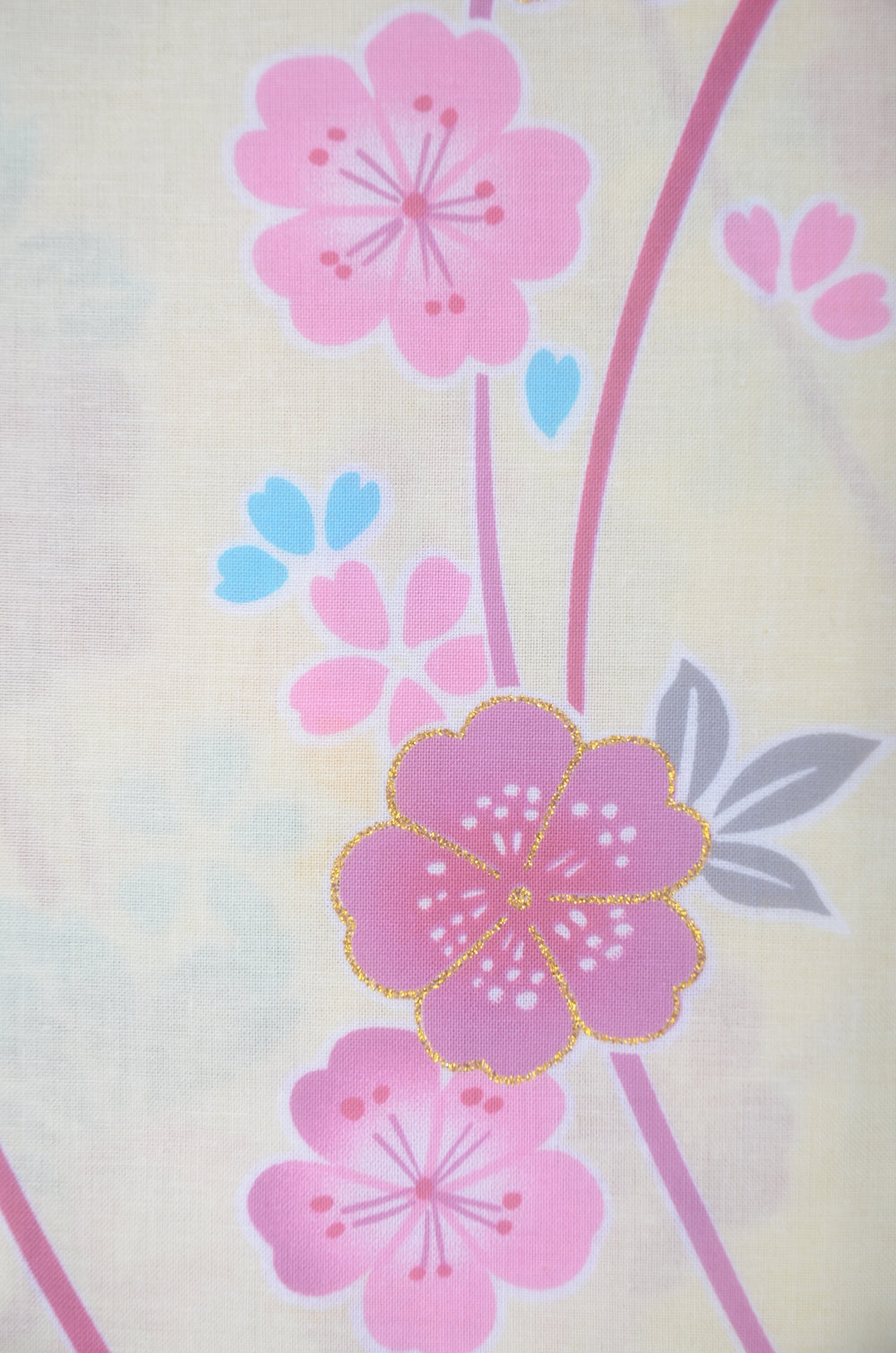 Japanese yukata kimono / H #554