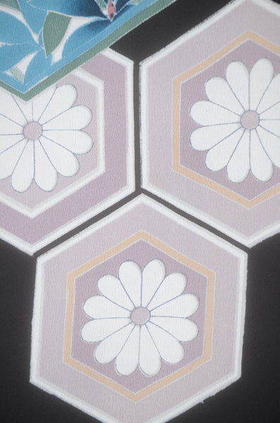 Japanese kimono 6 items set / BK#911