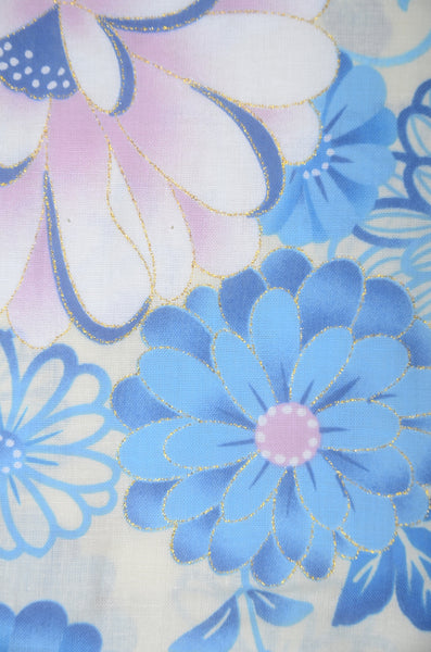 Japanese yukata kimono / H #555