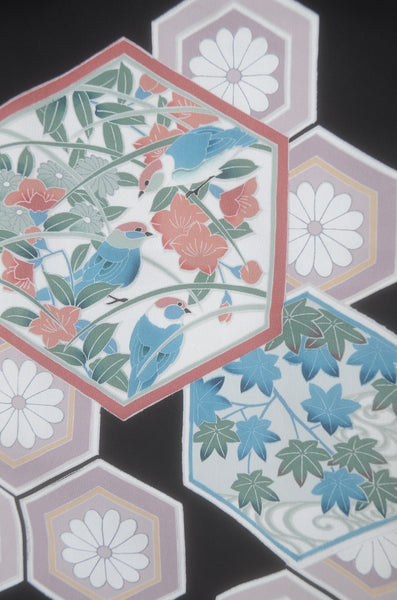 Japanese kimono 6 items set / BK#911